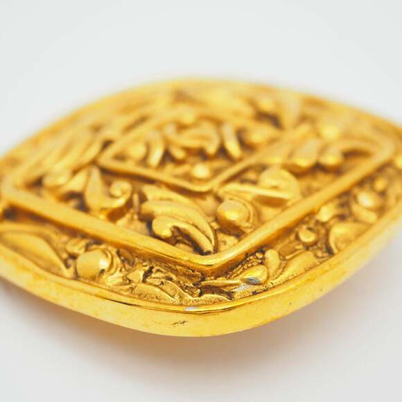 CHANEL Gold Earrings